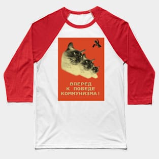 Kommunistkats! Baseball T-Shirt